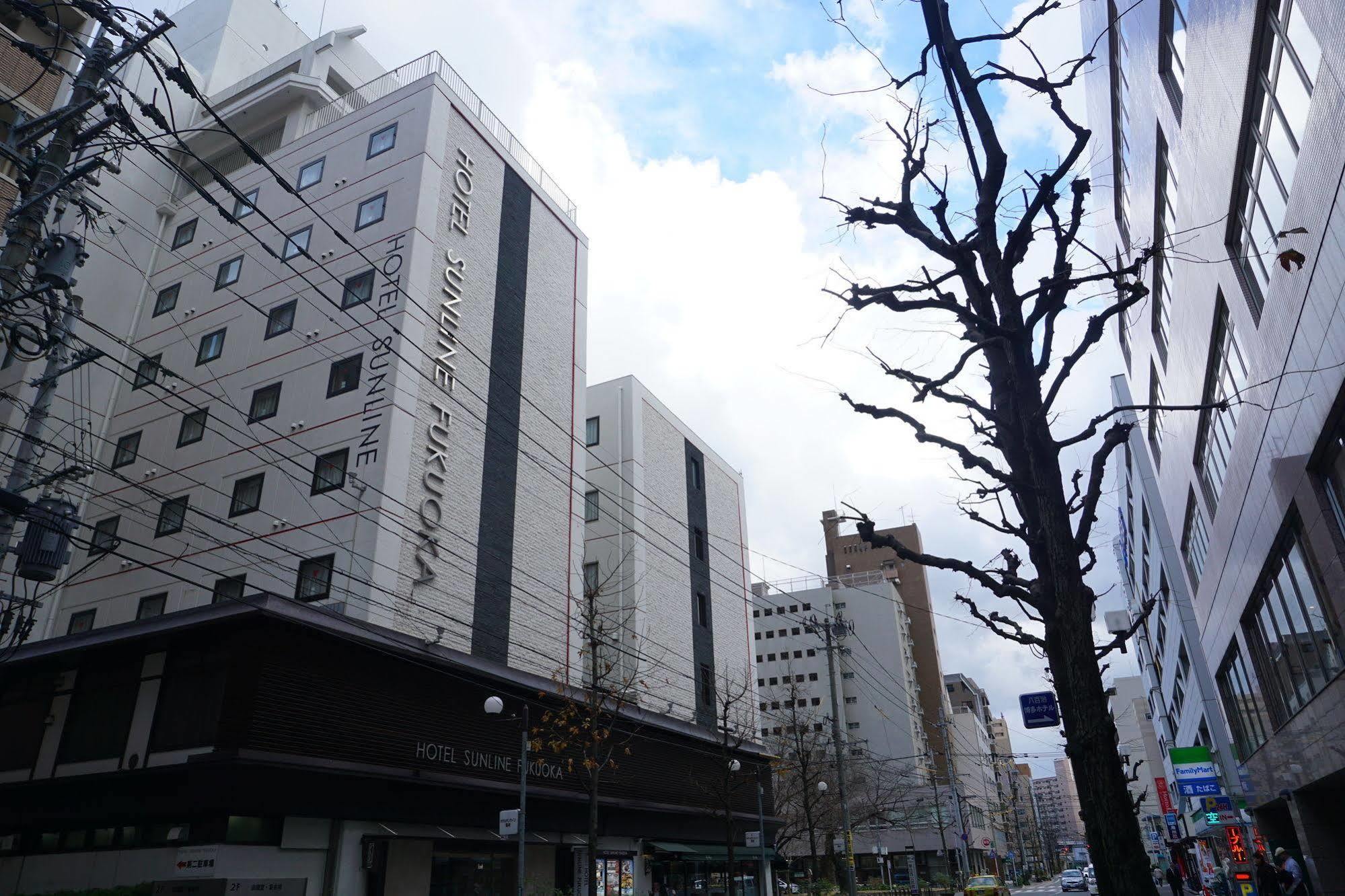 Hotel Sunline Fukuoka Hakata Ekimae Eksteriør bilde